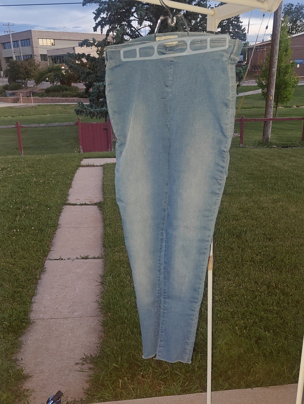 Free People Sz 30 Light Blue Women’s Jeans - Stretch Skinny Jeans